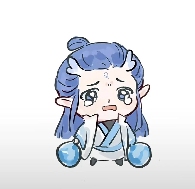 ảnh chibi buồn 33