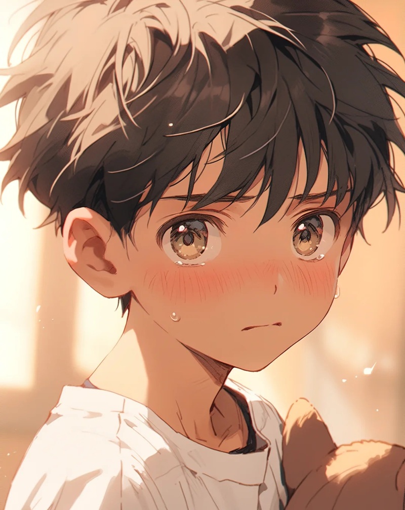 ảnh chibi buồn 36