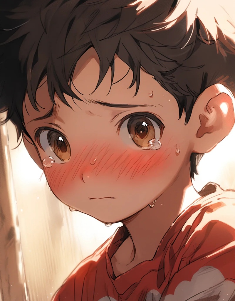 ảnh chibi buồn 37