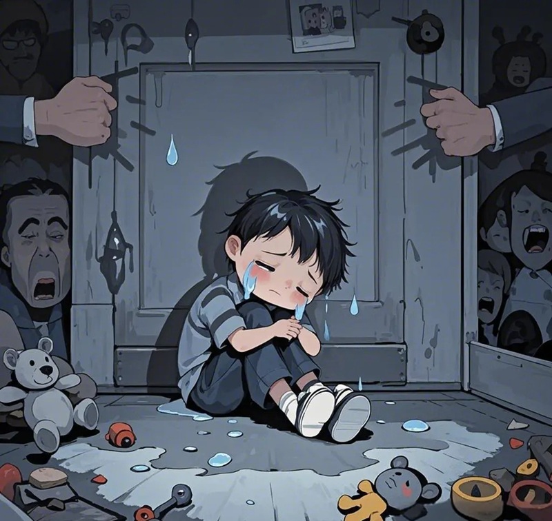 ảnh con trai khóc 9