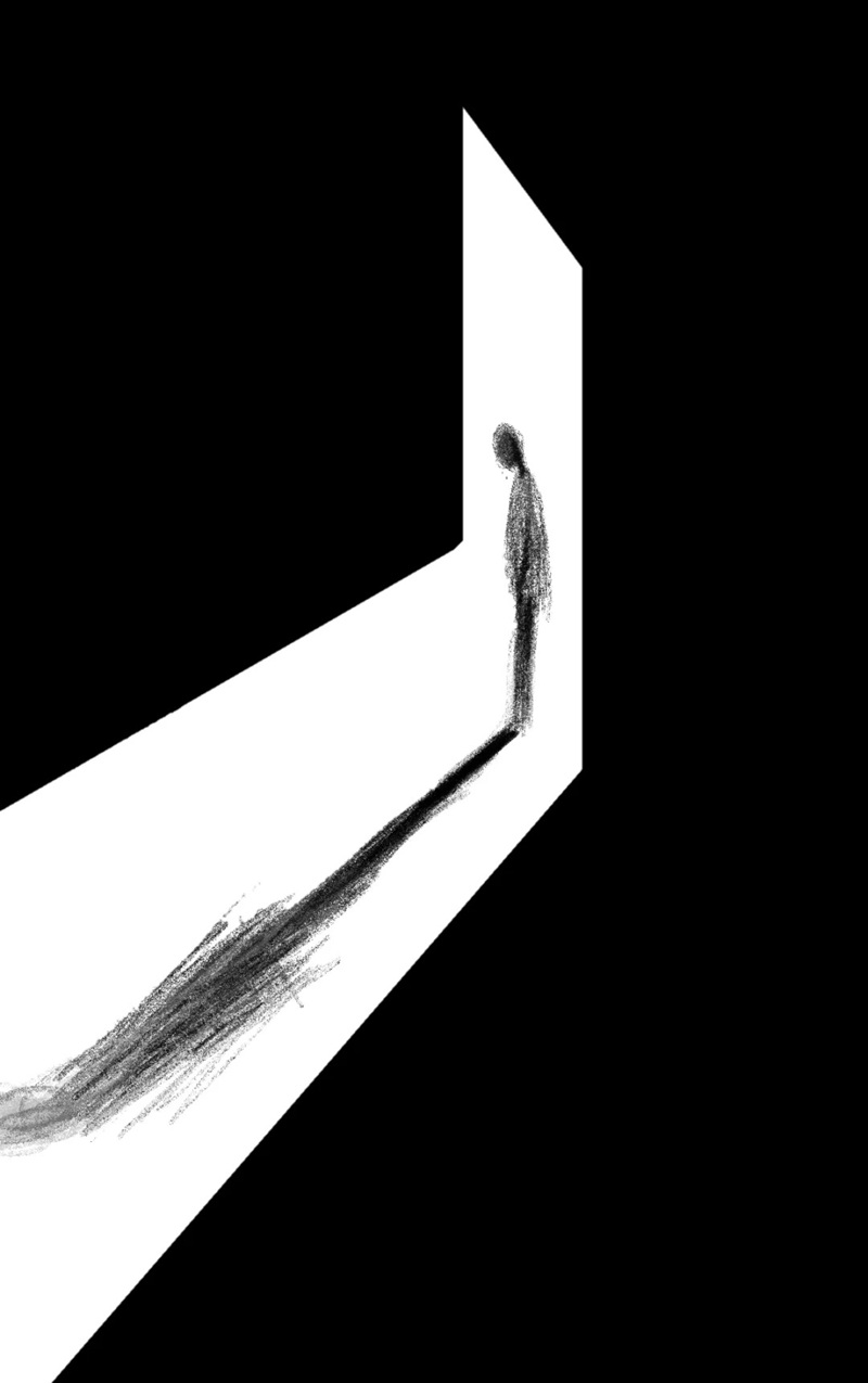 ảnh đen trắng buồn 12