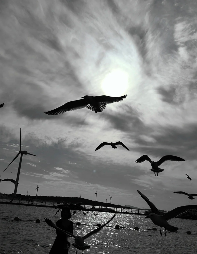 ảnh đen trắng buồn 30