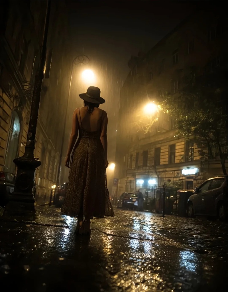 ảnh đi dưới mưa buồn 10