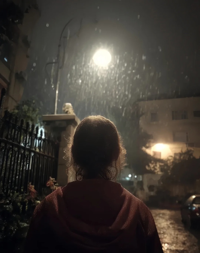 ảnh đi dưới mưa buồn 11