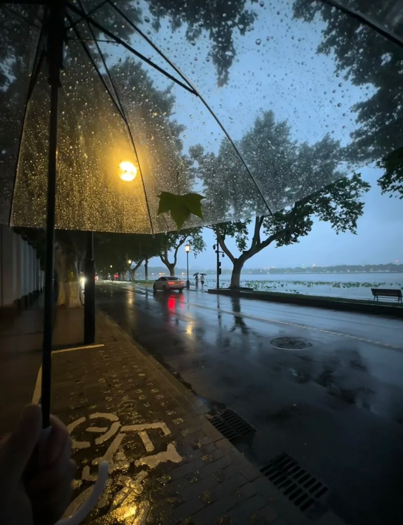 ảnh đi dưới mưa buồn 20