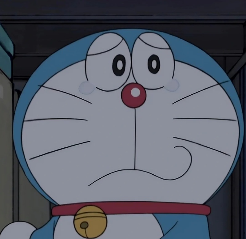 ảnh doremon buồn 11