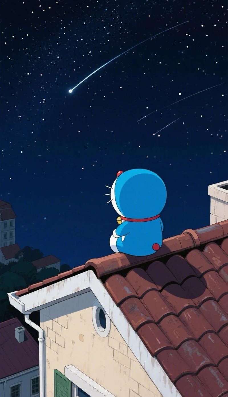 ảnh doremon buồn 17