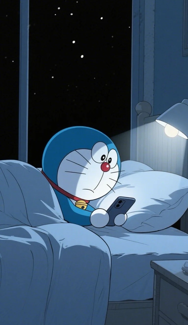 ảnh doremon buồn 18