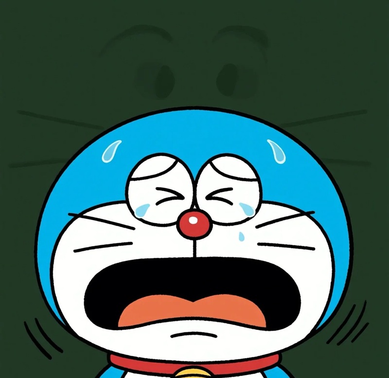 ảnh doremon buồn 20
