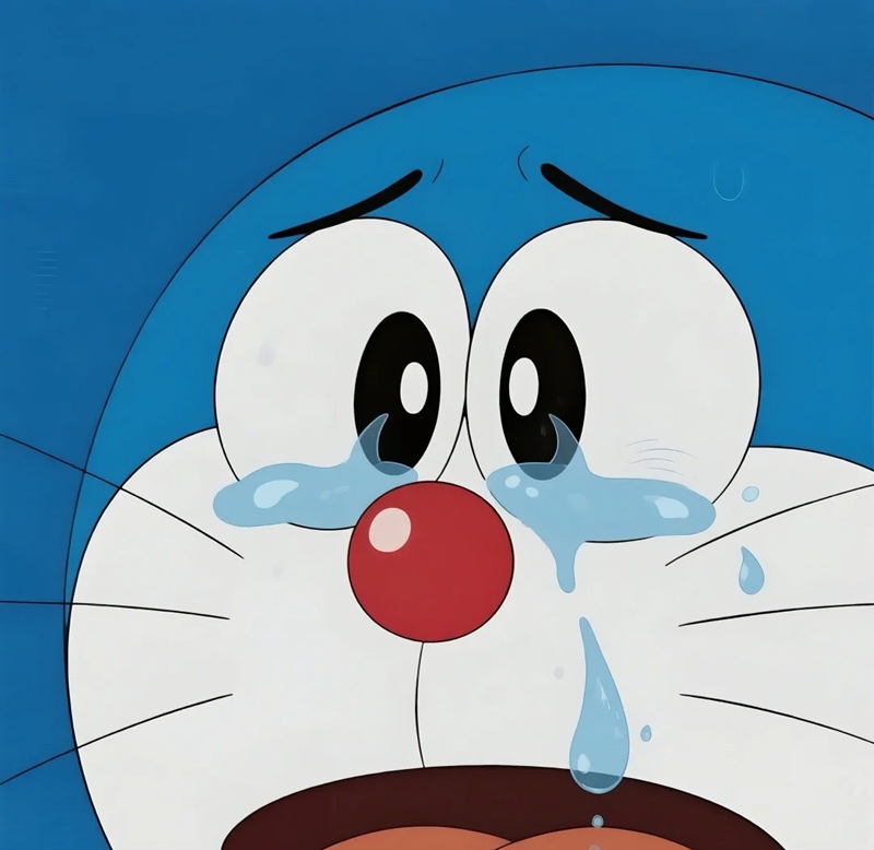 ảnh doremon buồn 22