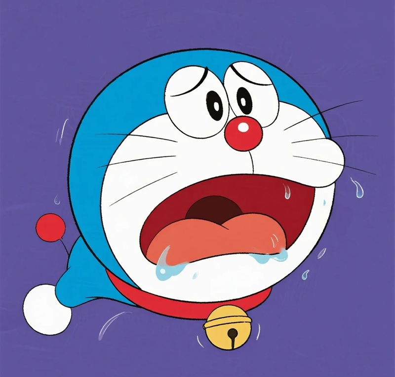 ảnh doremon buồn 23