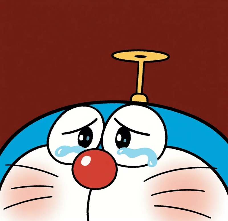 ảnh doremon buồn 24