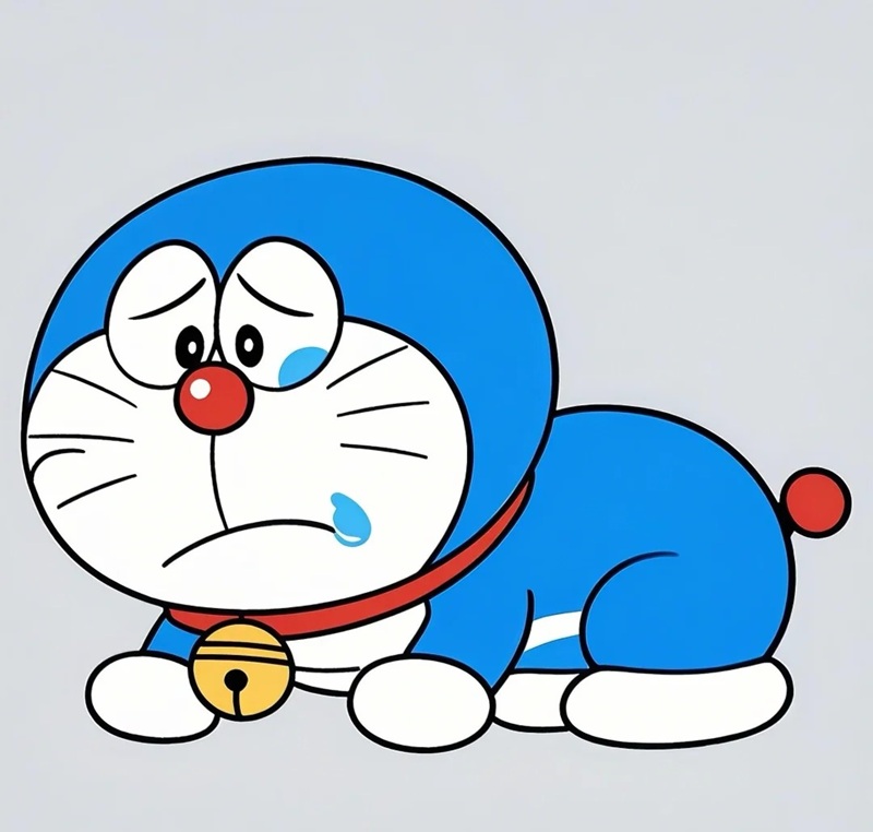 ảnh doremon buồn 25