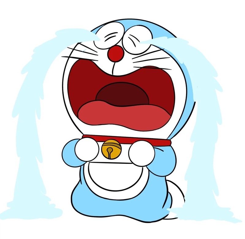 ảnh doremon buồn 4