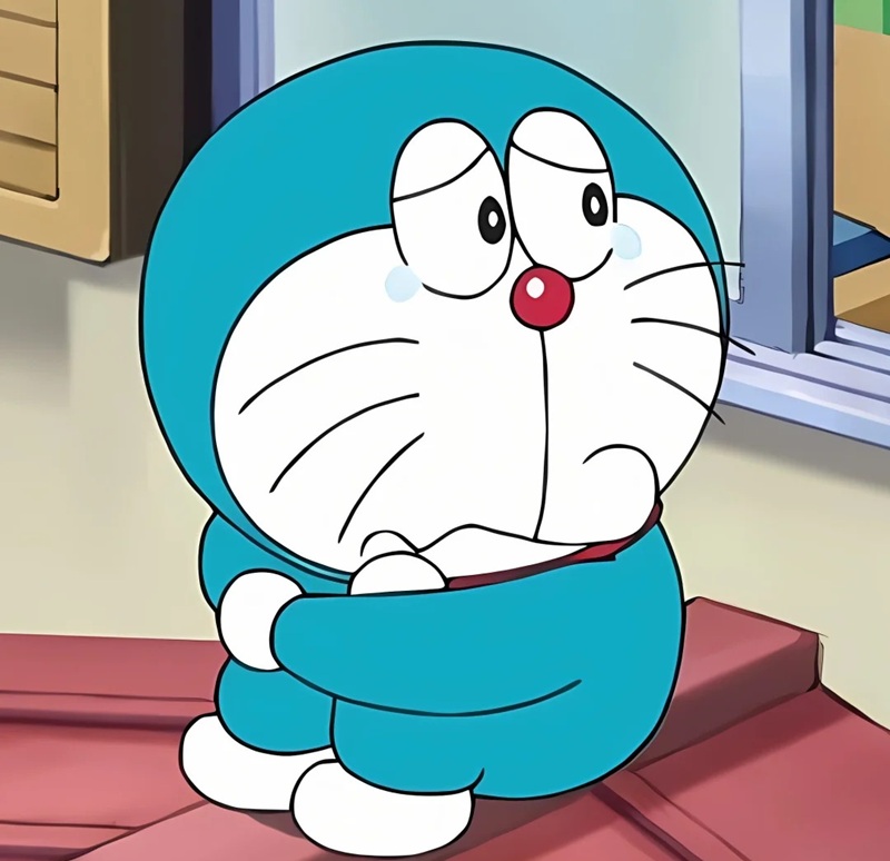 ảnh doremon buồn 7