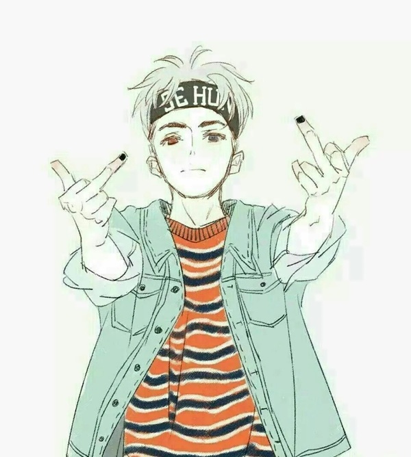 ảnh giơ ngón giữa meme