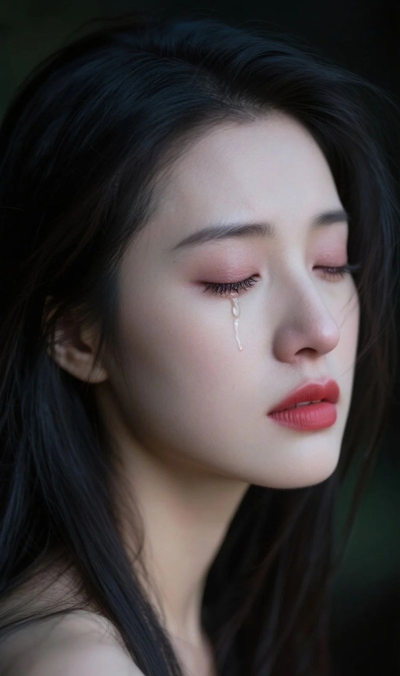 ảnh giọt nước mắt buồn 32