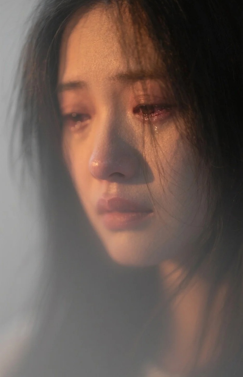 ảnh giọt nước mắt buồn 34