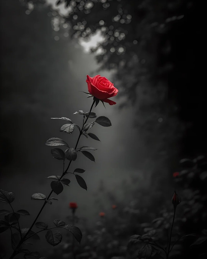 ảnh hoa hồng buồn 13