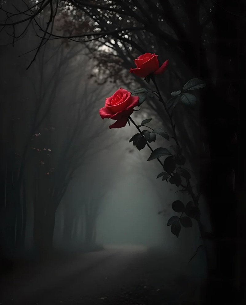 ảnh hoa hồng buồn 15