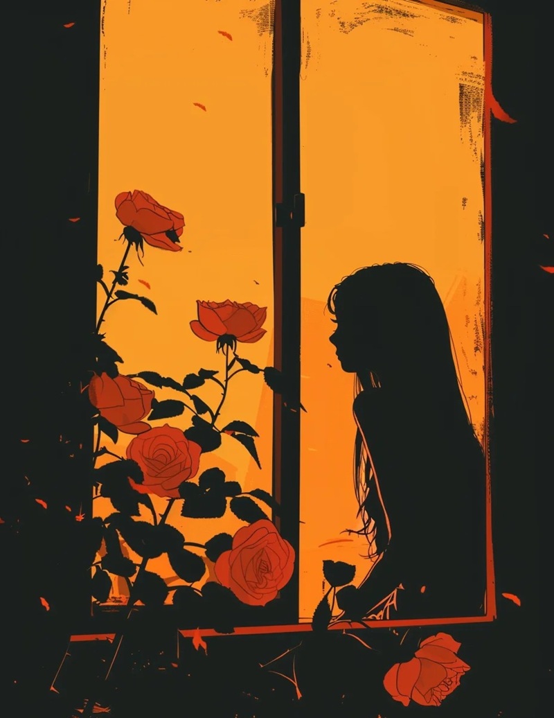 ảnh hoa hồng buồn 33