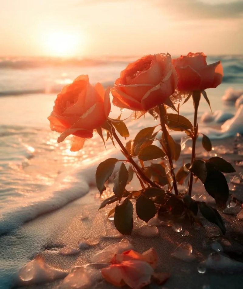 ảnh hoa hồng buồn 7