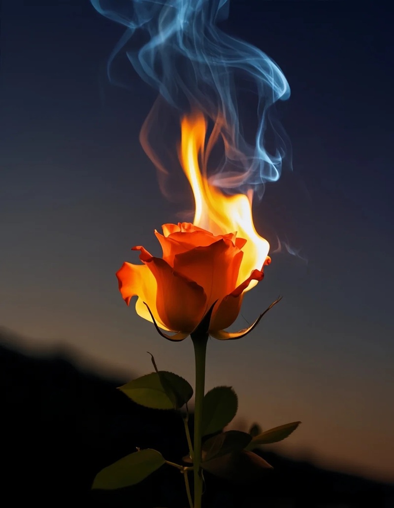 ảnh hoa hồng đẹp buồn