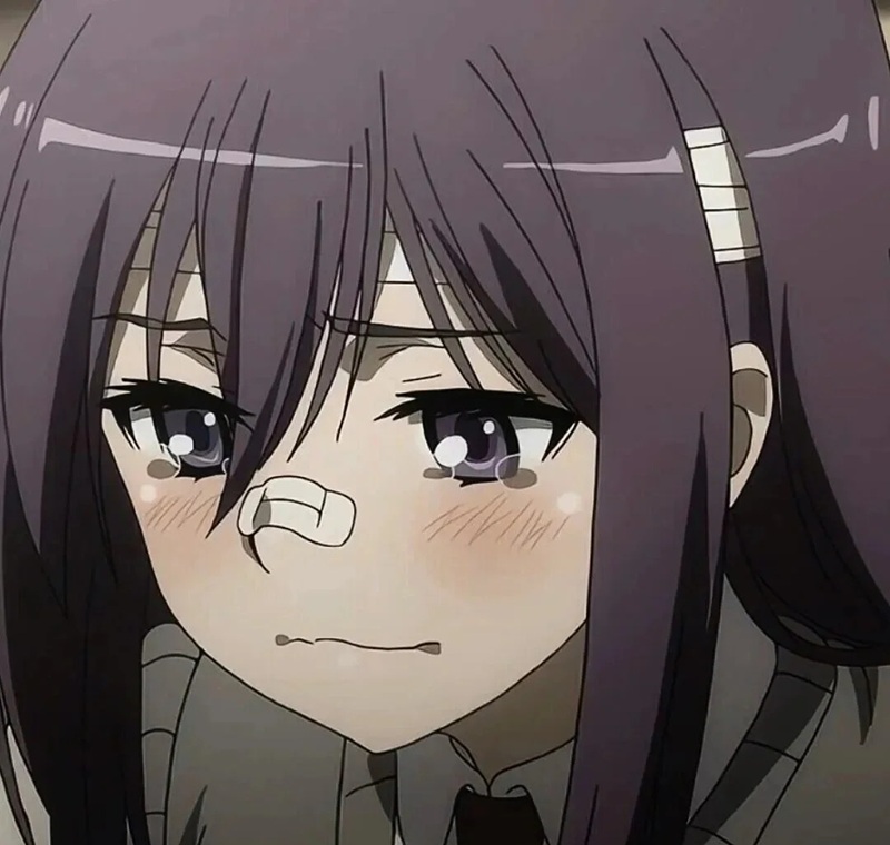 ảnh hoạt hình buồn nữ