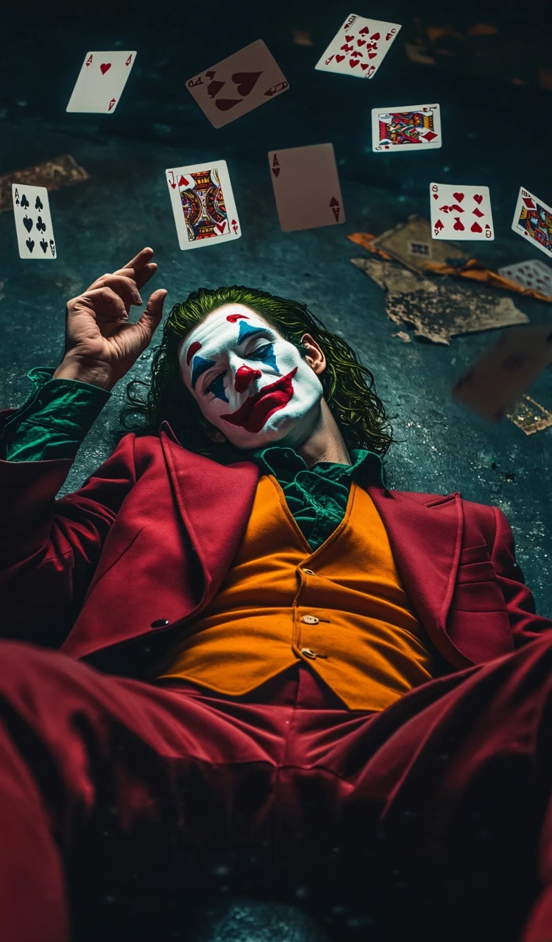 ảnh joker cười buồn
