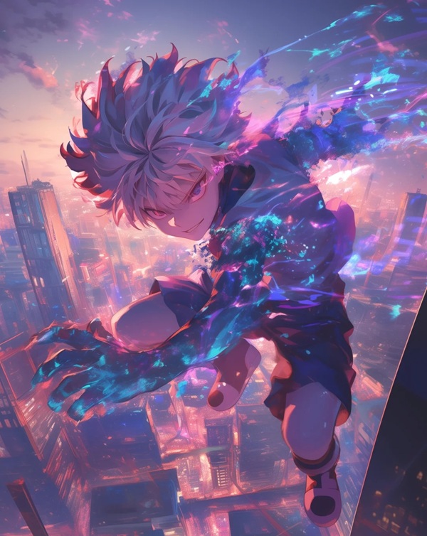 ảnh killua ngầu 24