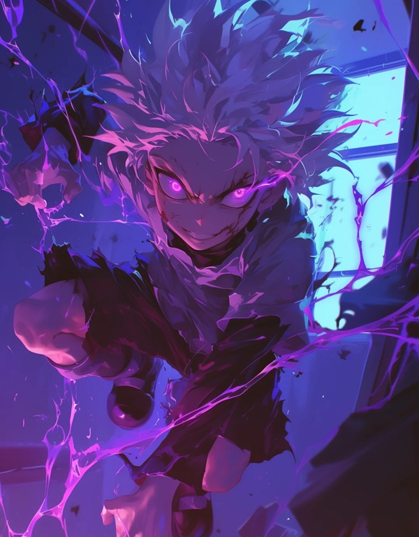 ảnh killua ngầu 25