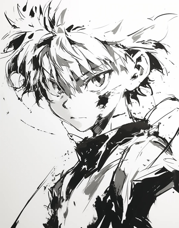 ảnh killua ngầu 39