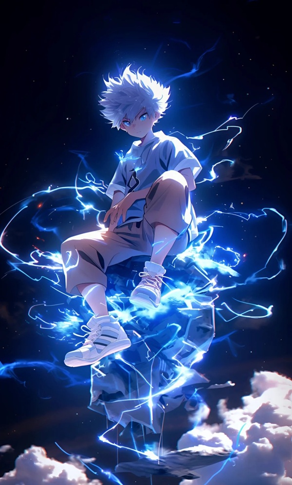 ảnh killua ngầu 8
