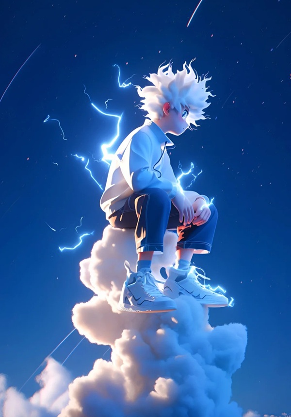 ảnh killua ngầu 9