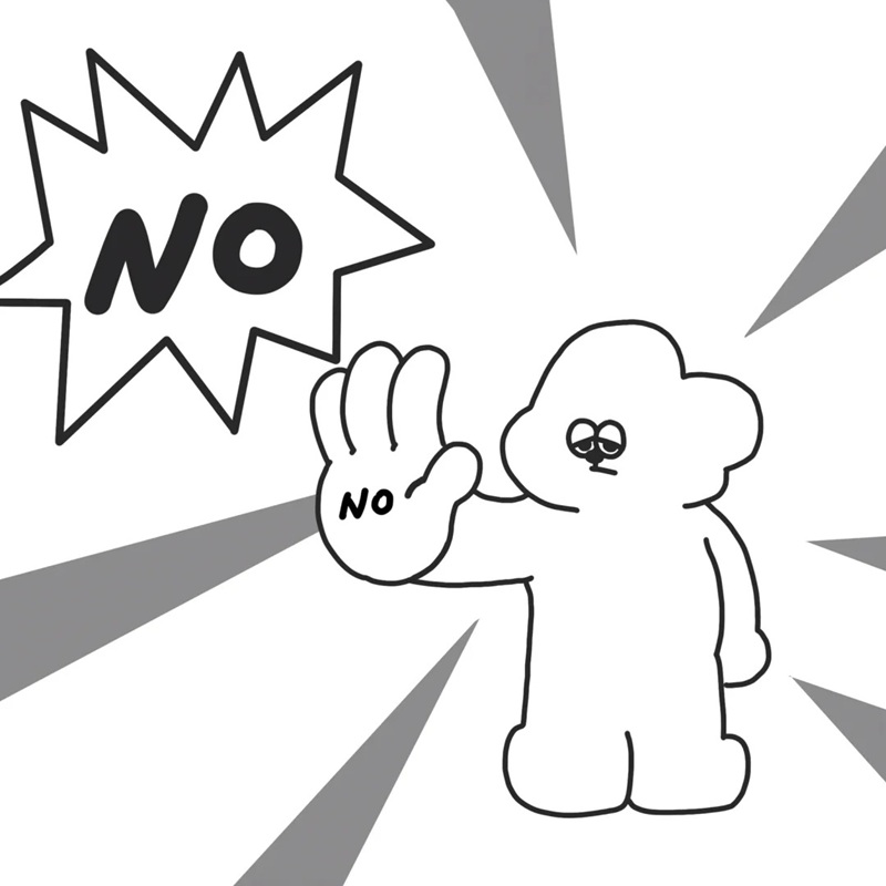 ảnh meme từ chối