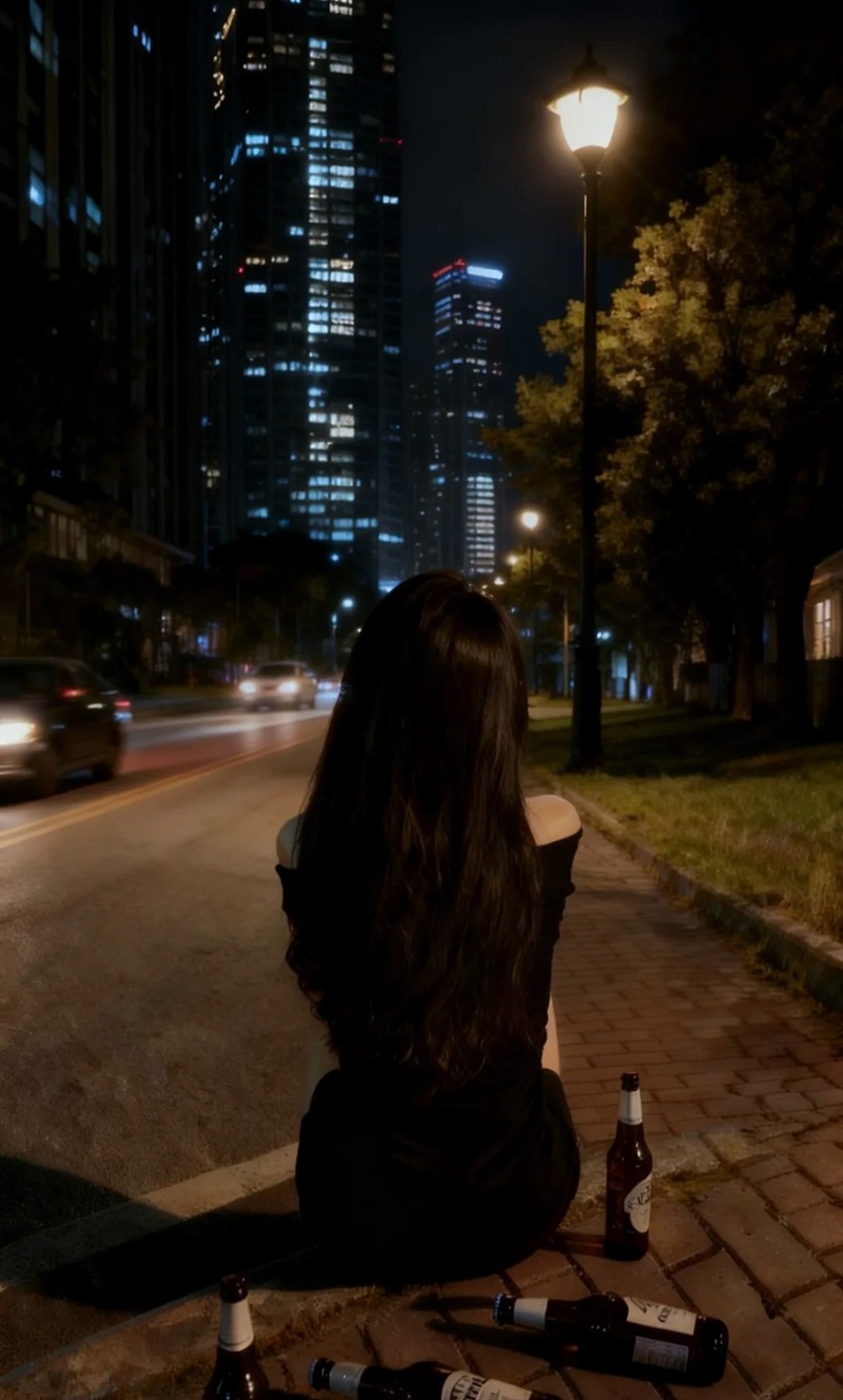 ảnh ngồi 1 mình buồn 15