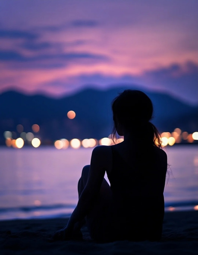 ảnh ngồi 1 mình buồn 33