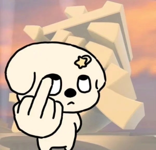 ảnh ngón giữa meme