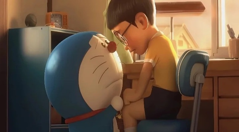 ảnh nobita buồn 1