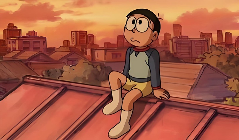 ảnh nobita buồn 11