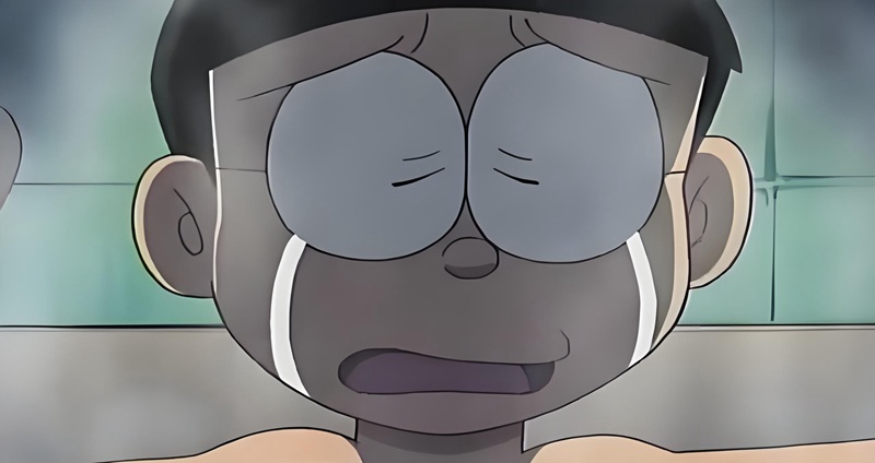 ảnh nobita buồn 13