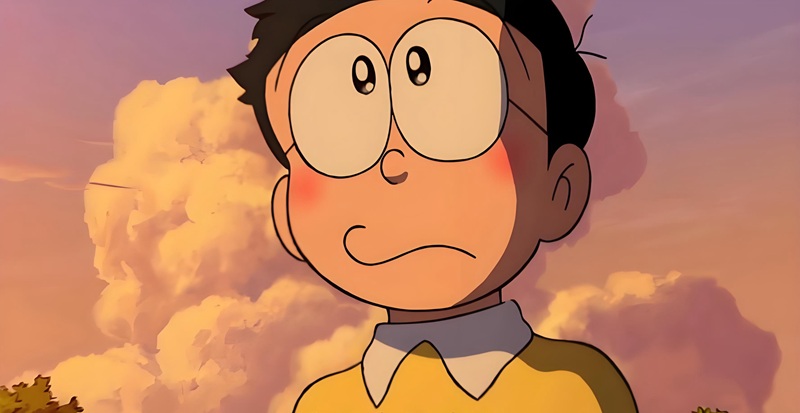 ảnh nobita buồn 14