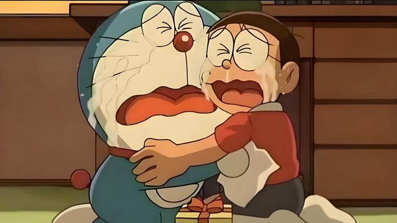 ảnh nobita buồn 15