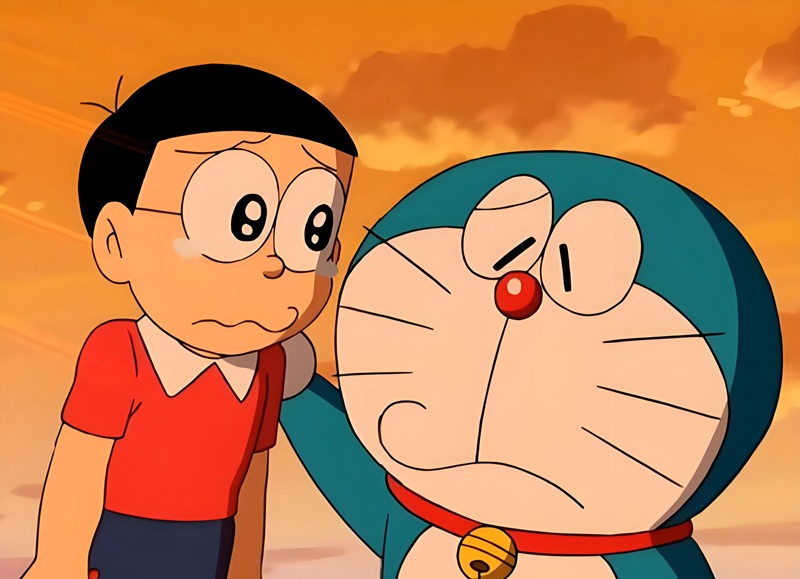 ảnh nobita buồn 17