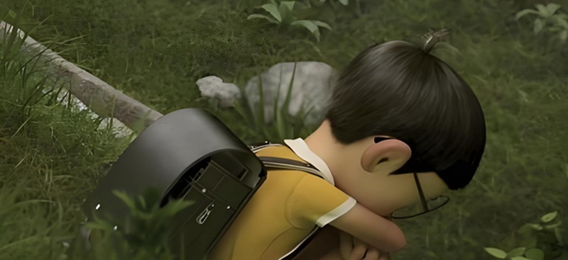 ảnh nobita buồn 22