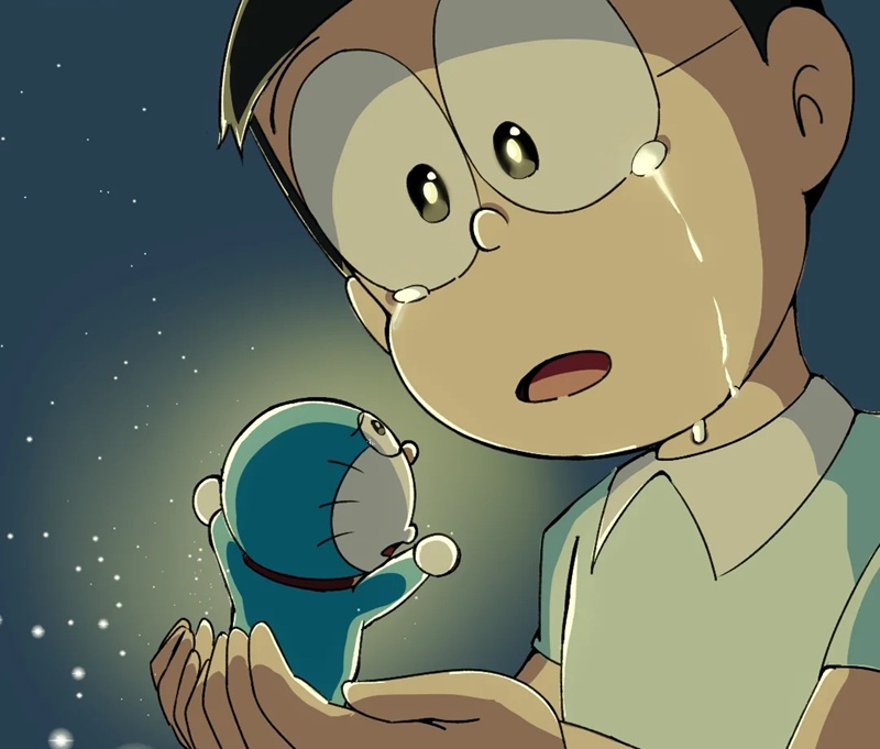 ảnh nobita buồn 38