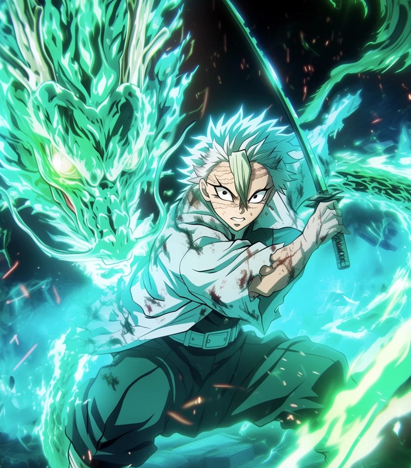 ảnh sanemi ngầu 24