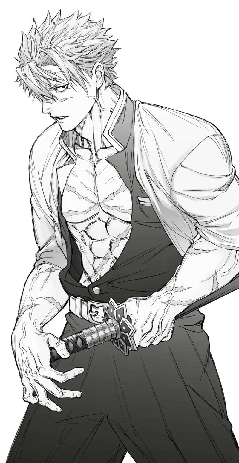 ảnh sanemi ngầu 25