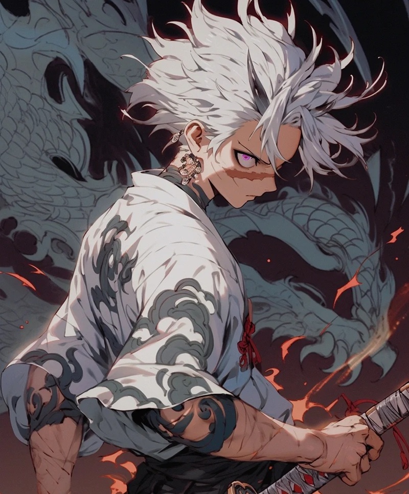 ảnh sanemi ngầu 34