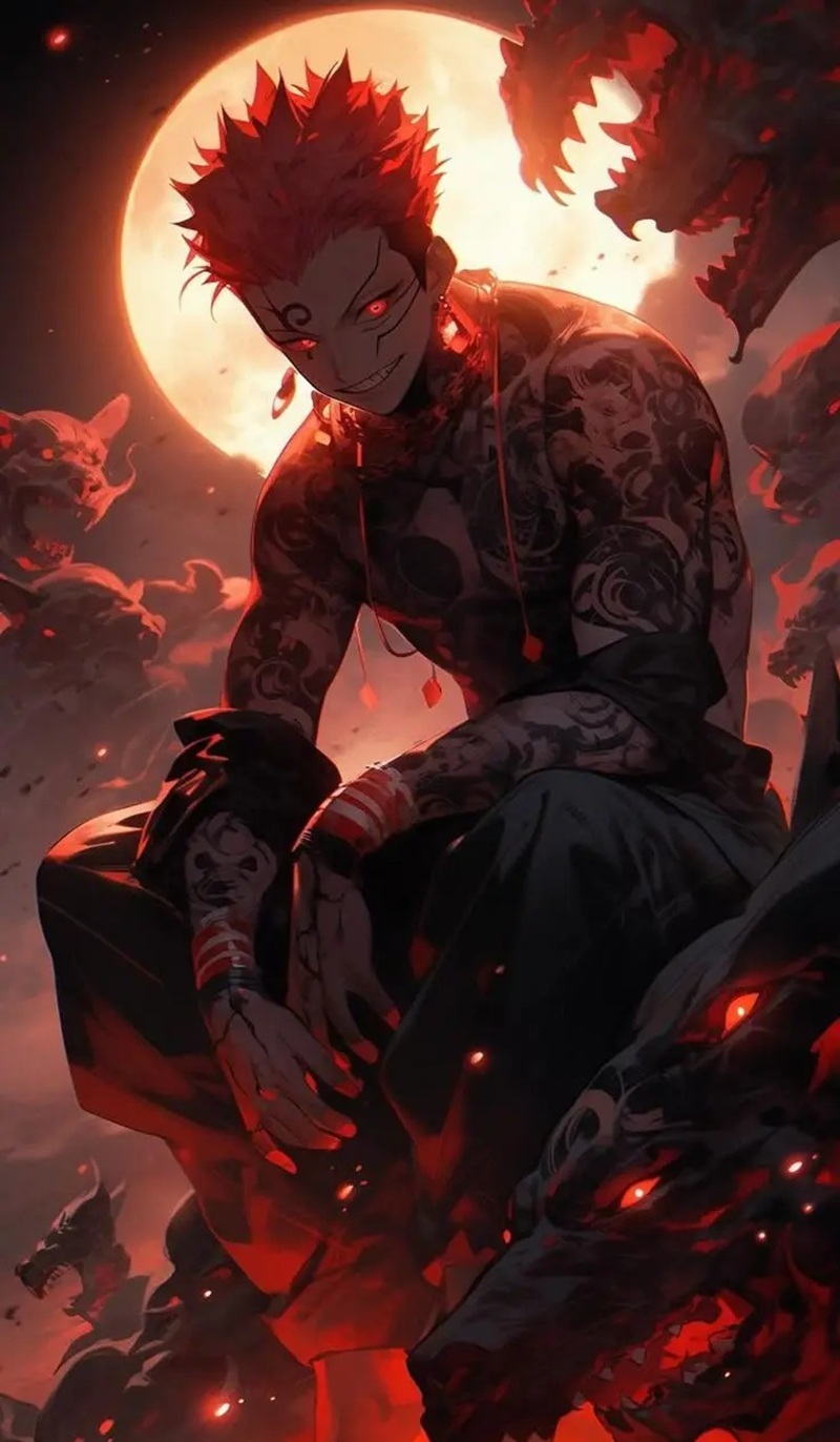 ảnh sukuna ngầu 9